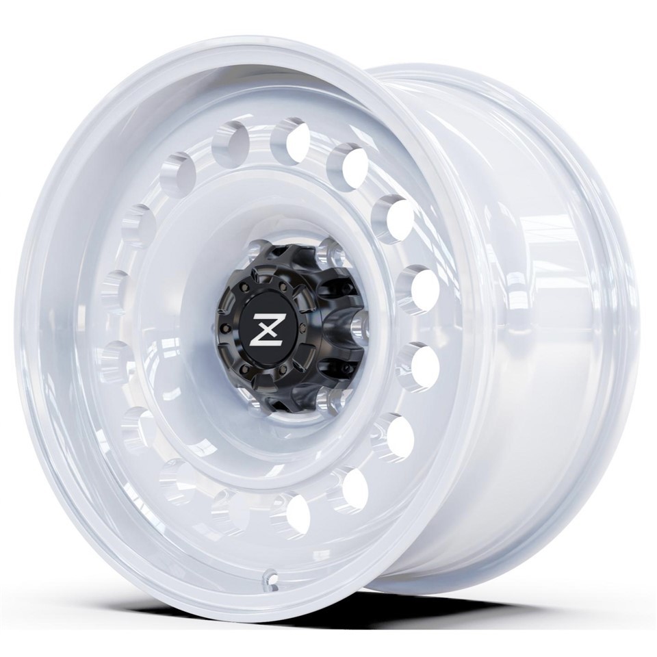 17x9 Star White Conversion Rims For Off-Road Landcruiser